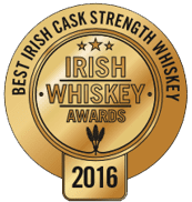 2016 Irish Whiskey Awards Gold Medal